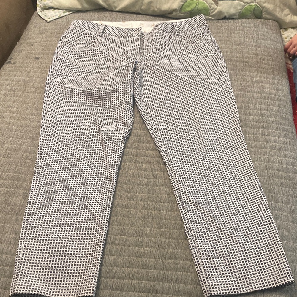 Puma Women's Black and White Patterned golf pants